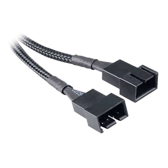 (image for) Akasa PWM Fan Splitter Cable Braided 15cm